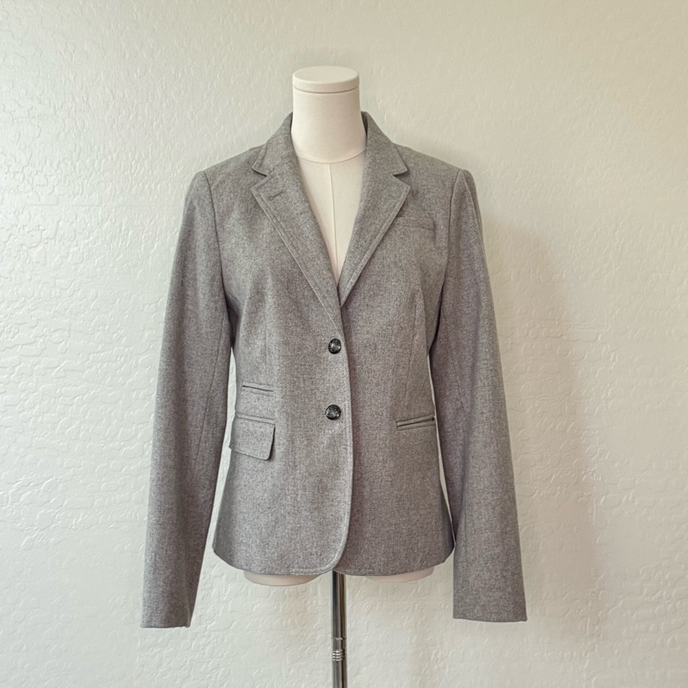 Banana Republic Light Gray Women's Blazer